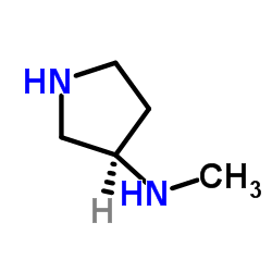 (S)-3-(methylamino)pyrrolidine structure