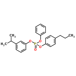3-Isopropylphenyl 4-Propylphenyl Phenyl Phosphate Structure