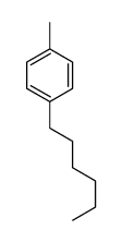 1-hexyl-4-methylbenzene Structure