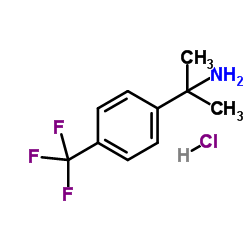 2-(4-(三氟甲基)苯基)丙基-2-胺盐酸盐结构式