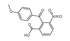 2-(4-methoxy-benzoyl)-3-nitro-benzoic acid Structure