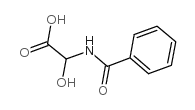 alpha-hydroxyhippuric acid Structure