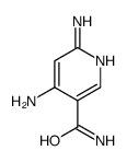 4,6-DIAMINO-NICOTINAMIDE Structure
