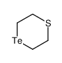 1,4-thiatellurane Structure