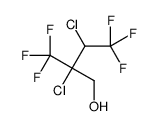 2,3-dichloro-4,4,4-trifluoro-2-(trifluoromethyl)butan-1-ol Structure