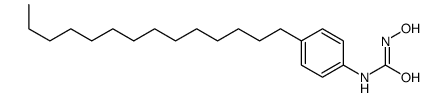 1-hydroxy-3-(4-tetradecylphenyl)urea Structure