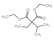 diethyl 2-ethyl-2-propan-2-yl-propanedioate Structure