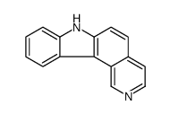 7H-pyrido(4,3-c)carbazole结构式