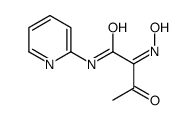 2-HYDROXYIMINO-3-OXO-N-PYRIDIN-2-YL-BUTYRAMIDE结构式
