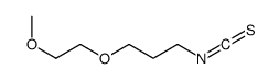 1-isothiocyanato-3-(2-methoxyethoxy)propane Structure