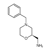 (2R)-4-(Phenylmethyl)-2-MorpholineMethanamine Structure