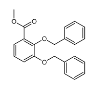 methyl 2,3-bis(phenylmethoxy)benzoate结构式