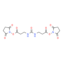 Urea crosslinker – C₃-arm, NHS ester Structure