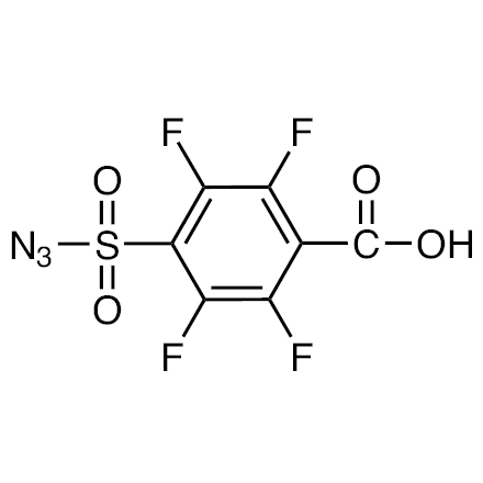4-(Azidosulfonyl)-2,3,5,6-tetrafluorobenzoic Acid Structure