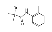 2-bromo-2-methyl-N-o-tolylpropanamide结构式