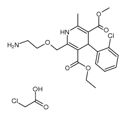 amlodipine chloroacetate结构式