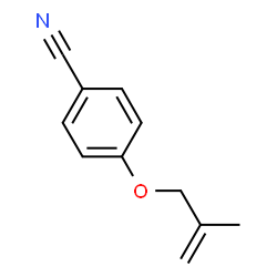 Benzonitrile, 4-[(2-methyl-2-propenyl)oxy]- (9CI) structure