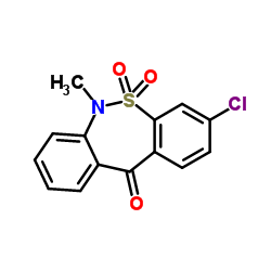 3-Chloro-6-methyl-dibenzo[c,f][1,2]thiazepin-11(6H)-one 5,5-Dioxide structure