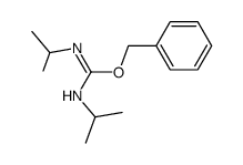 O-苯甲基-N,N'-二异丙基异脲结构式
