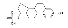 estradiol 17-sulfate结构式