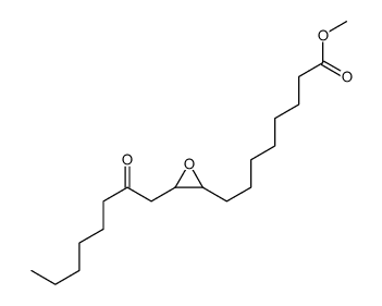 methyl 8-[3-(2-oxooctyl)oxiran-2-yl]octanoate Structure