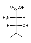 syn-(2S)-β-hydroxyleucine结构式