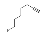 1-HEPTYNE, 7-FLUORO-结构式