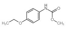 methyl N-(4-ethoxyphenyl)carbamate结构式