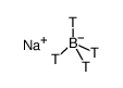 sodium borohydride, [3h]结构式