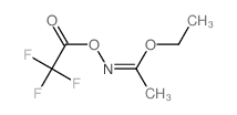 (1-ethoxyethylideneamino) 2,2,2-trifluoroacetate Structure