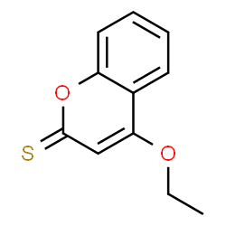 2H-1-Benzopyran-2-thione,4-ethoxy-(9CI)结构式