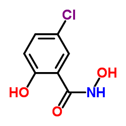 5-Chloro-N,2-dihydroxybenzamide structure