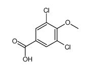 3,5-dichloro-4-methoxybenzoic acid Structure