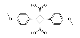 4,4'-Dimethoxy-α-truxillsaeure Structure