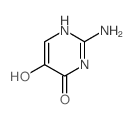 2-氨基嘧啶-4,5-二醇结构式