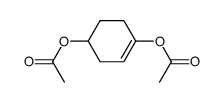 1,4-diacetoxycyclohexene Structure