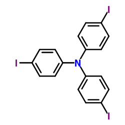 三(4-碘苯)胺结构式