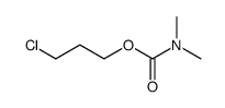 3-chloropropyl N,N-dimethylcarbamate Structure