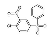 4-(benzenesulfonyl)-1-chloro-2-nitrobenzene结构式