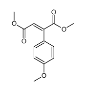 2-(4-甲氧基苯基)富马酸二甲酯结构式
