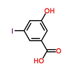 3-Hydroxy-5-iodobenzoic acid Structure