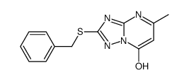 2-苄基磺酰基-5-甲基-[1,2,4]噻唑并[1,5-a]嘧啶-7-醇结构式