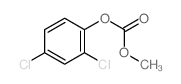 Carbonic acid,2,4-dichlorophenyl methyl ester结构式