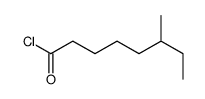 6-methyloctanoyl chloride Structure