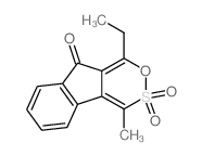 oxathiin-9-on der.结构式