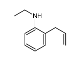 N-ethyl-2-prop-2-enylaniline结构式