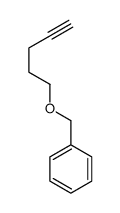 pent-4-ynoxymethylbenzene结构式