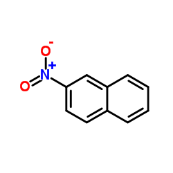 2-硝基萘结构式