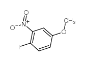 3-硝基-4-碘苯甲醚结构式
