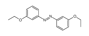 3,3'-Diethoxyazobenzene结构式